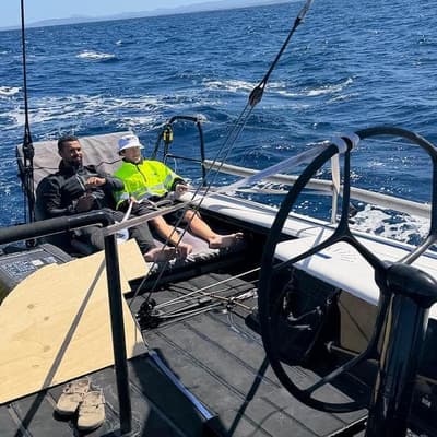 Shattered beam, shatters dreams for Sydney Hobart crew