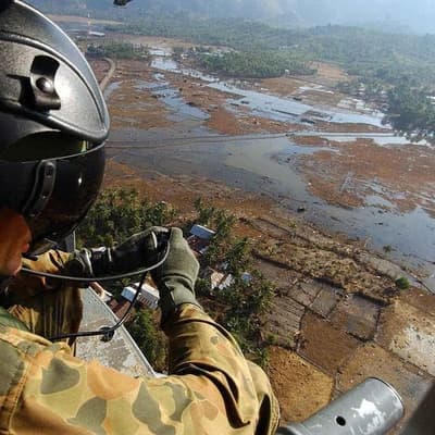 Tsunami, drug arrests marked new era for Indonesia ties