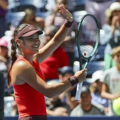 'Enjoying it a lot more': tennis hero back in business