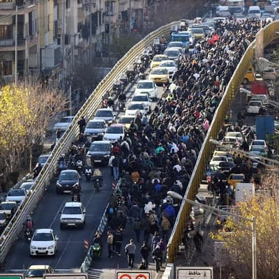 Trump threatens Iran as protests continue for sixth day