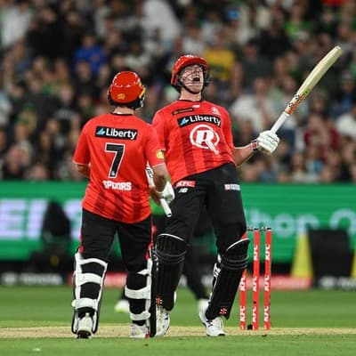 Skipper's dream finish gives Renegades BBL derby glory