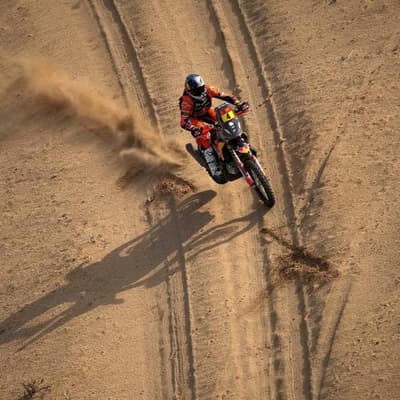 'Wasn't feeling great': Chucky chases teammate in Dakar