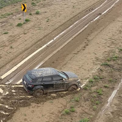 'Sick of walking': man rescued after 40km muddy trek