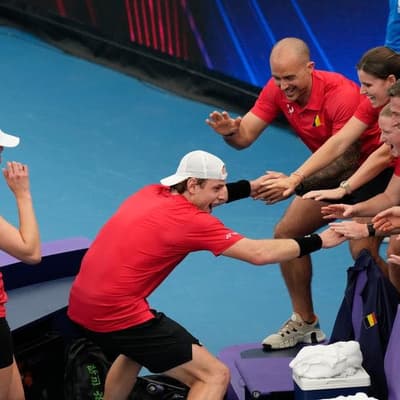 Belgium shock No.2 seeds as Demon backs Australia