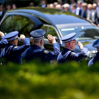 Bondi victim saluted as brother lashes gun laws critics