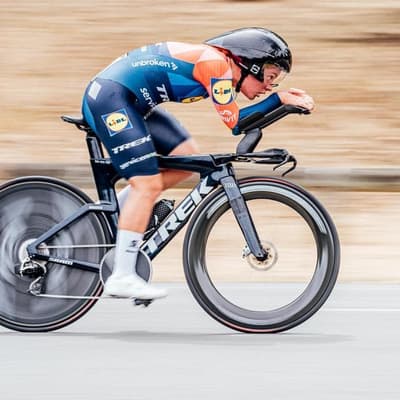 'It's perfect': Tasmanian shines with time trial win