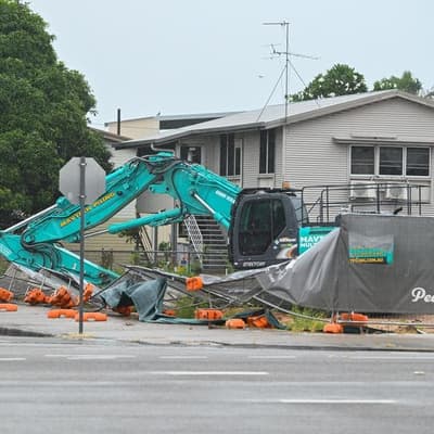 Thousands without power, roads cut as cyclone hits