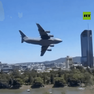 Video shows Brisbane flyover, not US forces seizing Venezuelan gold