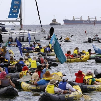 Bushfire evacuee slams 'selling the future for money'