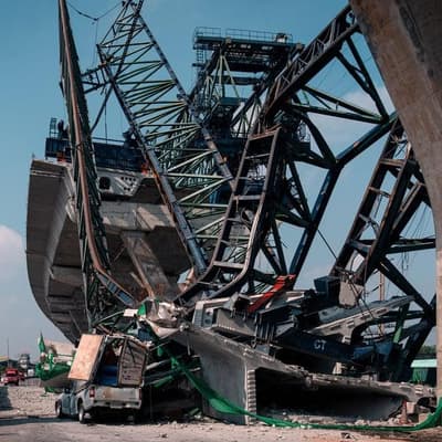 Another crane collapse in Thailand, killing two people