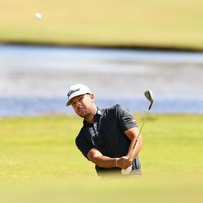 NSW golfer rides like the wind in hunt for Vic Open win