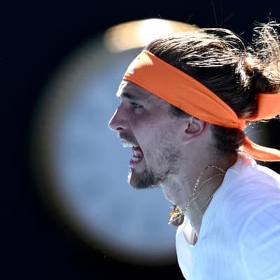 Zverev passes test to secure spot in Open second round
