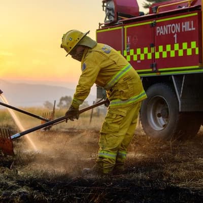 Delayed report stokes volunteer firefighter funding row