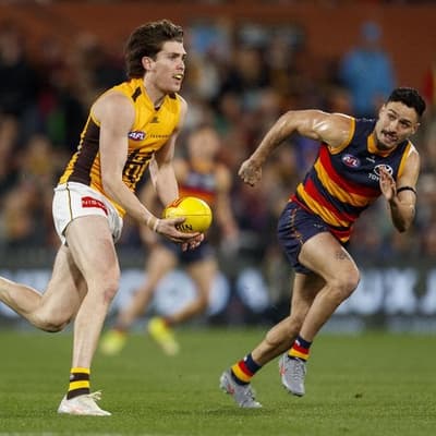 'Frustrating': Hawks star to miss half of AFL season