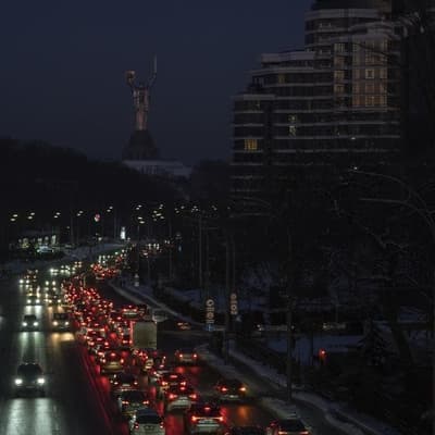 Kyiv plunged into cold, nuclear facilities threatened