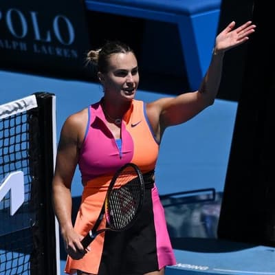'Super happy' Sabalenka storms into Open third round