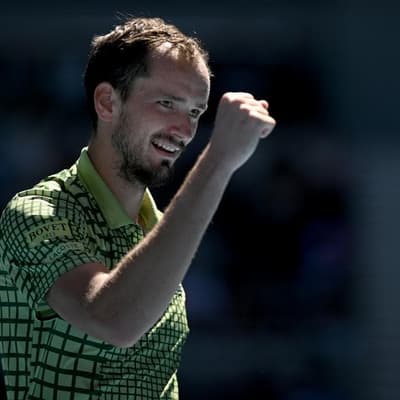 Mellowing Medvedev building nicely at Melbourne Park