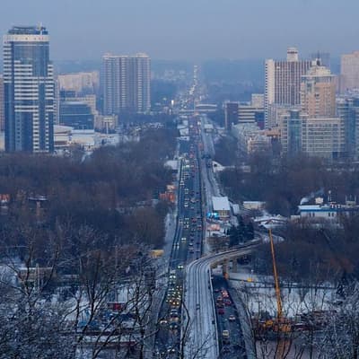 Russia attacks Ukraine's two largest cities: official