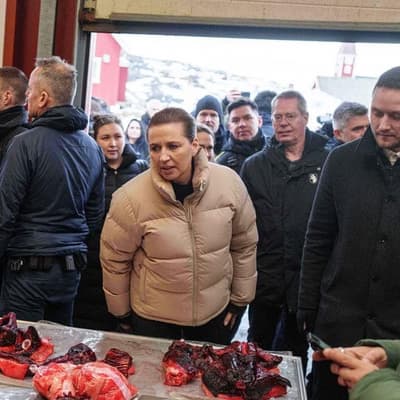 Danish PM visits Greenland as officials talk in US