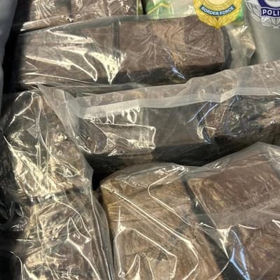 Three men charged in 'brazen' $24m drug bust at airport