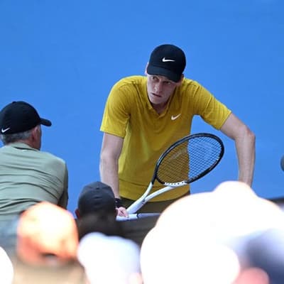 'I got lucky': weather gods help Sinner into last 16