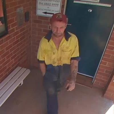 Footage released of fugitive hours before killings