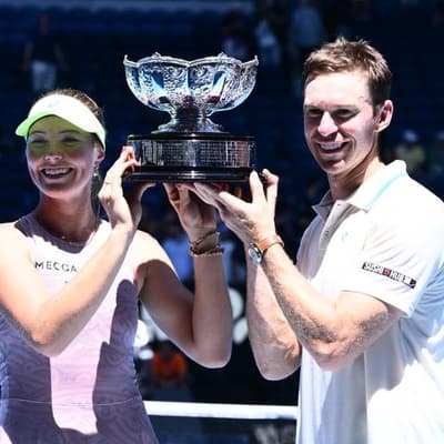 Aussie duo clinch back-to-back mixed titles