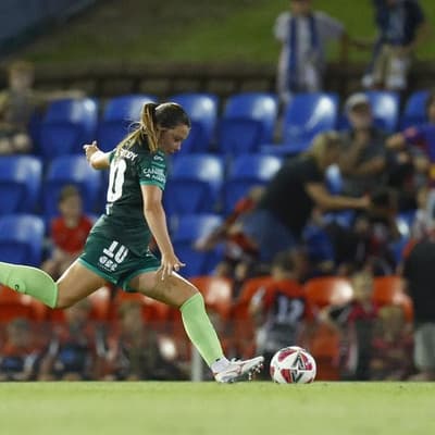 Victory see red in Canberra, teen hat-trick foils Jets