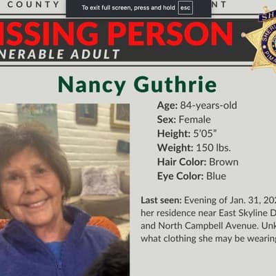 Missing mother of US TV host likely abducted