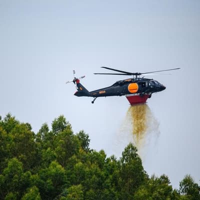 Reinforcements called as 'dynamic' fire threatens homes