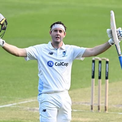 Patterson's milestone century puts NSW in control