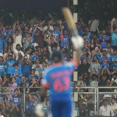 SKY's the limit for India as skipper roars in World Cup