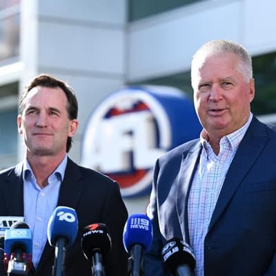 'Old soup': AFL footy boss brushes off speculation