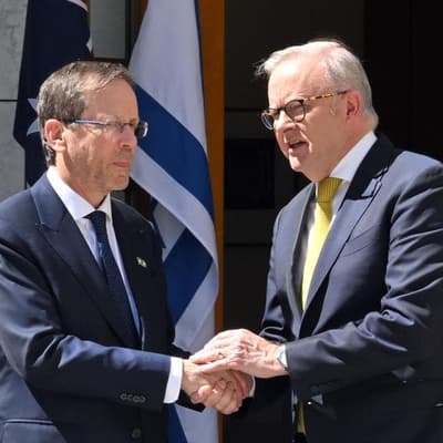 Israeli leader hails 'new beginning' in Australian ties