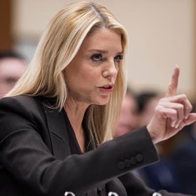 Pam Bondi accused of hiding names of Epstein associates