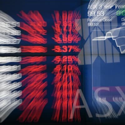 Aussie shares end week higher despite late sell-off