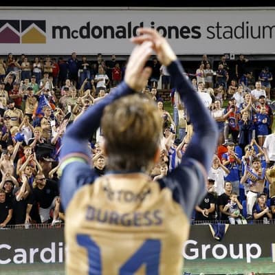 'Better every day': Jets star making case for Socceroos