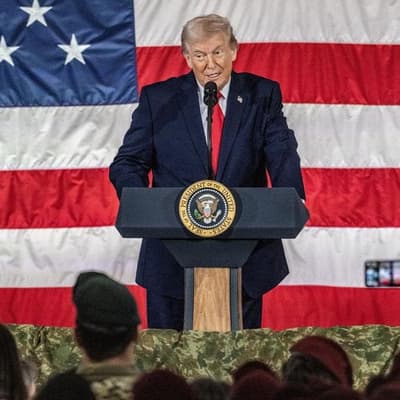 Trump says Iran regime change could be 'best thing'