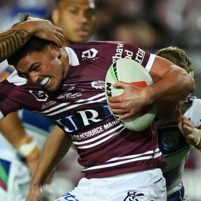 Manly's teen prodigies star in trial win over Warriors