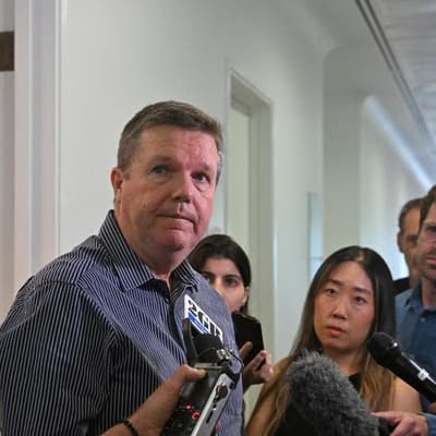 Benched MP flew with Palmer during coalition split