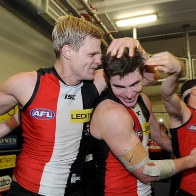 Riewoldt rapt as old Saints teammate Hayes has new role