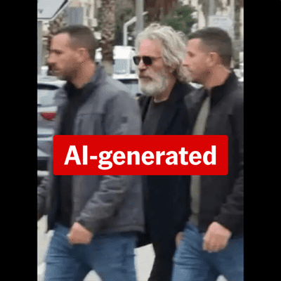 Purported image of Epstein in Israel is AI-generated