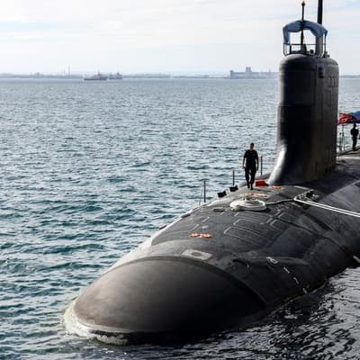 Major first for navy workers with UK nuclear sub visit