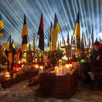 Ukraine's Zelenskiy marks milestone vowing to fight on