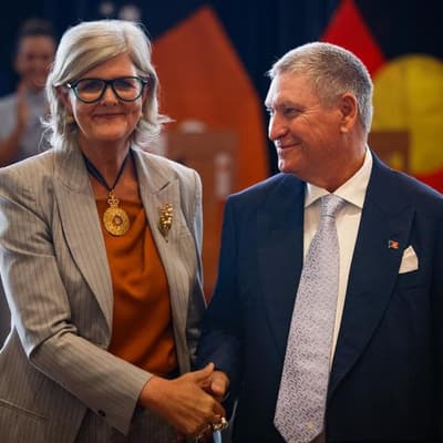 Fiery protest as controversial administrator sworn in