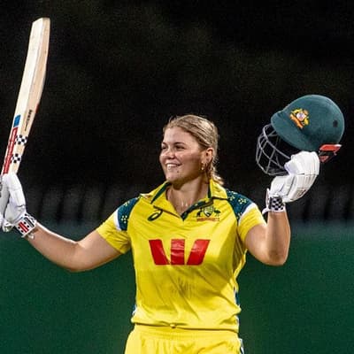 Voll century fires Australia to crushing ODI victory