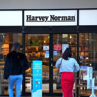 Harvey Norman shares tumble despite big profit growth