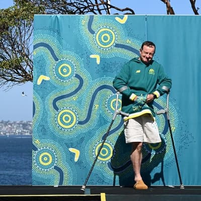 Winter Paralympic great named despite leg fracture