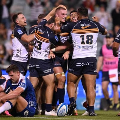 Cale's late heroics saves Brumbies from Blues upset