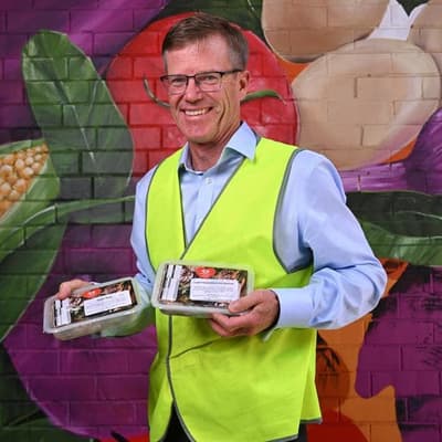 Community shines after fire-affected farmer's donation